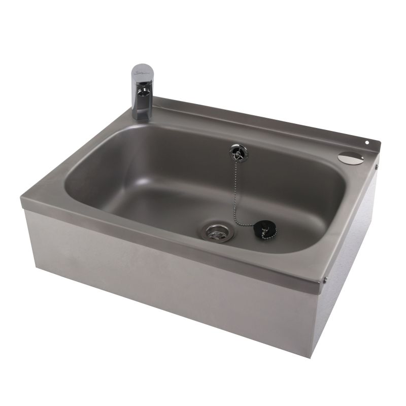 Wall Mounted Wash Basin with Apron Support