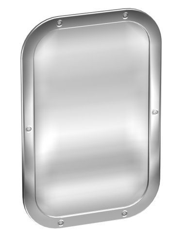 Stainless Steel Security Mirror