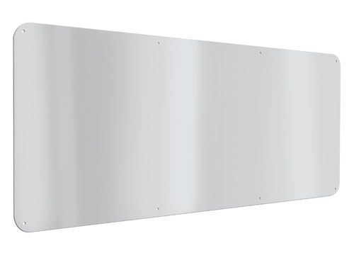 Stainless Steel Mirror - Round Edges